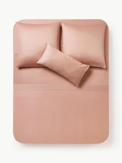 Katoensatijnen laken Comfort^Westwing Collection Best
