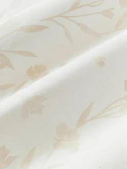 Katoensatijnen laken Hurley met jacquard patroon^Westwing Collection Hot