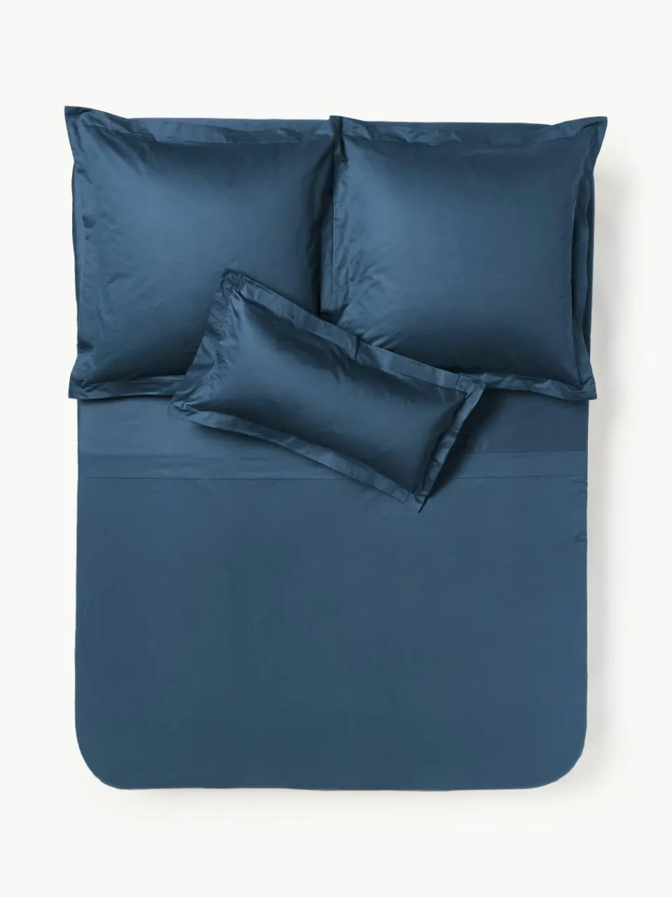 Katoensatijnen laken Premium^Westwing Collection Clearance