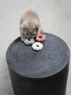Kattenspeelgoed Mini Donuts, 3-delig^Hoopo Fashion