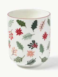 Kerst koffiemokken Eve van porselein, set van 4^Westwing Collection Online