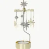 Kerst waxinelichthouder Northern Star, draaibaar^Pluto Design Outlet