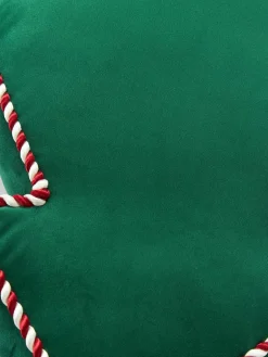 Kerstboom sierkussen Ziva van fluweel^Westwing Collection Hot