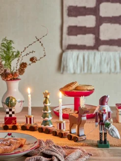 Kerstdecoratietrein Vadim van beukenhout^Bloomingville Outlet