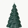 Kerstkaars Pinus in de vorm van een dennenboom^Broste Copenhagen Hot
