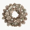 Kerstkrans Pearly, Ø 34 cm^Westwing Clearance