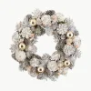 Kerstkrans Terry, Ø 34 cm^Westwing New