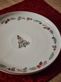 Kerstserveerbord Eve van porselein^Westwing Collection Fashion
