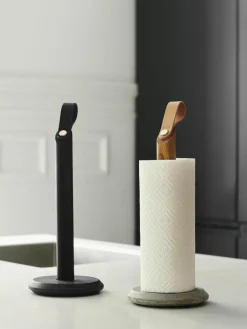 Keuken rolhouder Grab van eikenhout^Gejst New