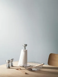Keukenrolhouder Alfredo van edelstaal^GEORG JENSEN New