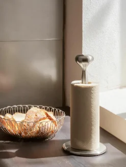 Keukenrolhouder Alfredo van edelstaal^GEORG JENSEN New