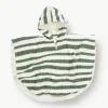 Kinder badponcho Stripes van biokatoen^Done by Deer Fashion