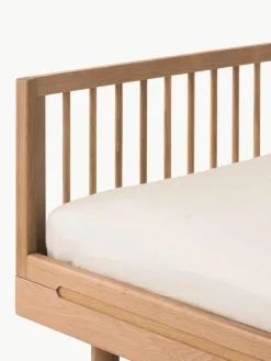 Kinderbed Pure van eikenhout, 90 x 200 cm^Nobodinoz New