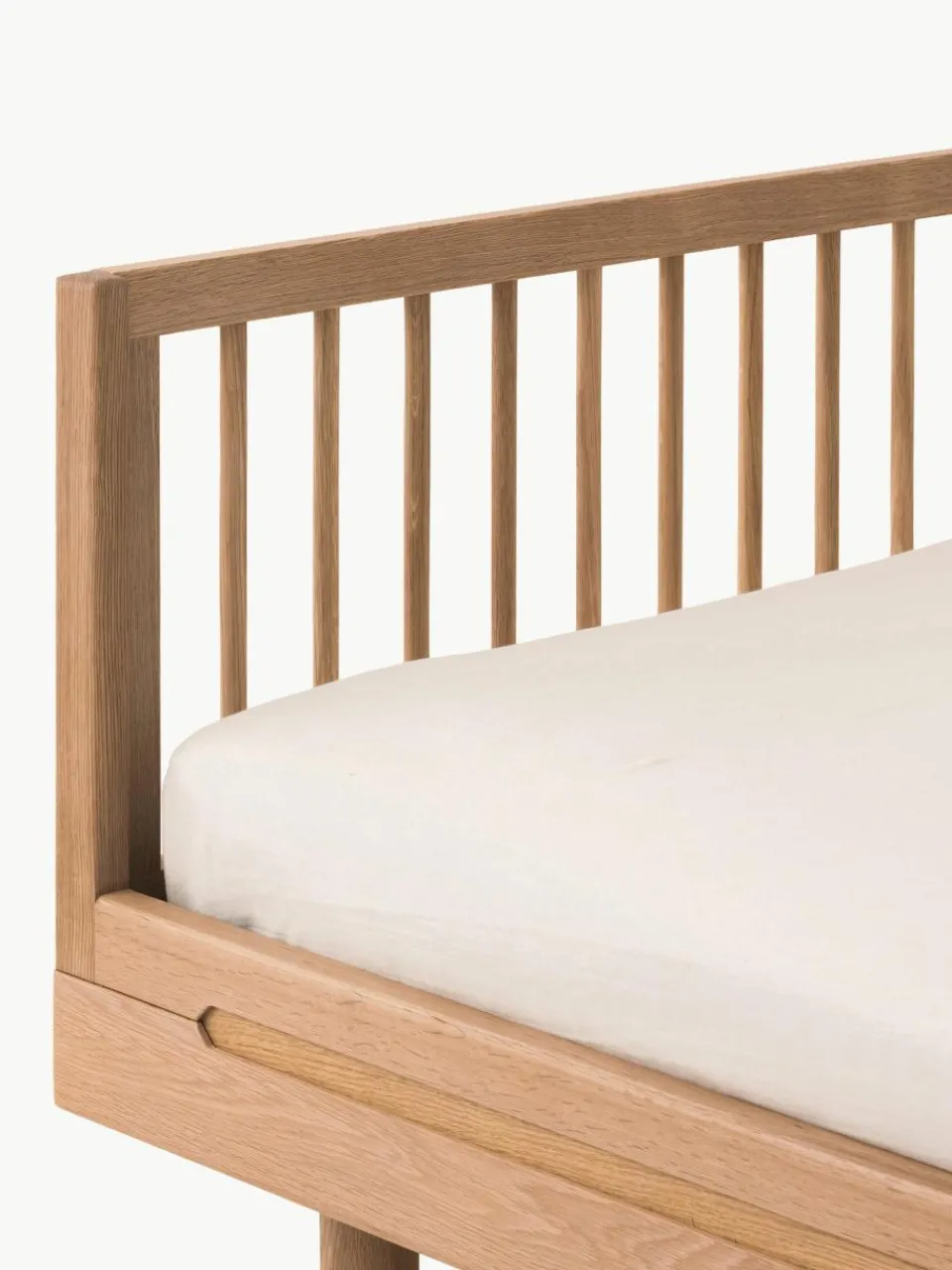 Kinderbed Pure van eikenhout, 90 x 200 cm^Nobodinoz New