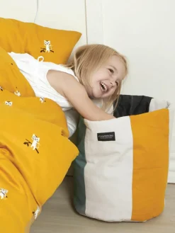 Kinderbeddengoed Tiger van biologisch katoensatijn^Roommate Sale