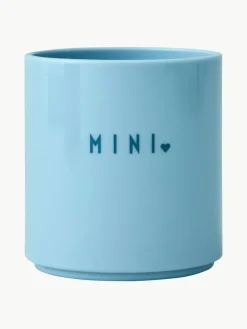 Kinderbeker Mini Favourite met verschillend opschrift aan de voor- en achterzijde^DESIGN LETTERS Fashion