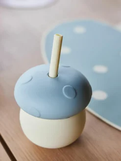 Kinderbeker Mushroom met rietje^Oyoy Living Design Sale