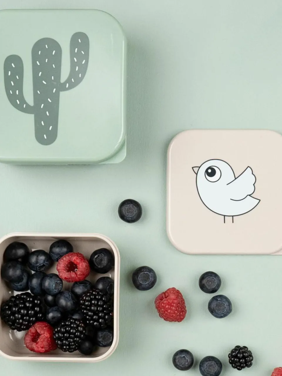 Kinderlunchbox Lalee, set van 3^Done by Deer Hot
