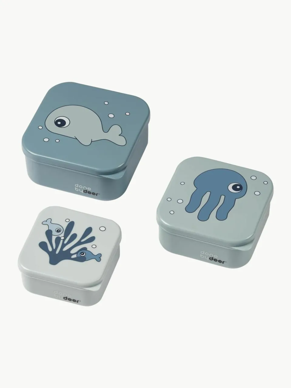 Kinderlunchbox Sea Friends, set van 3^Done by Deer Outlet