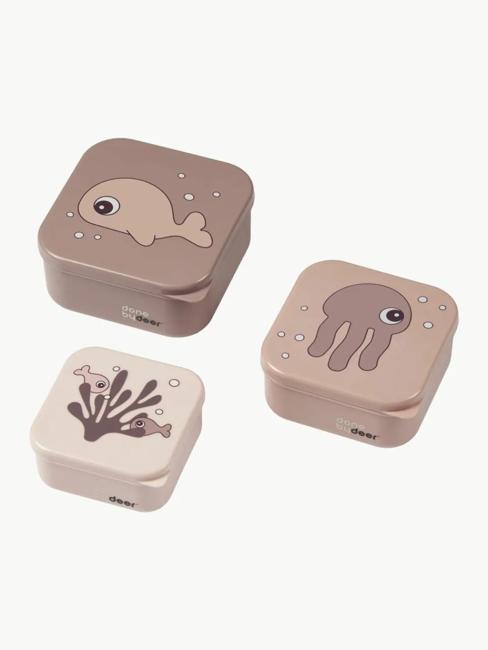 Kinderlunchbox Sea Friends, set van 3^Done by Deer Discount