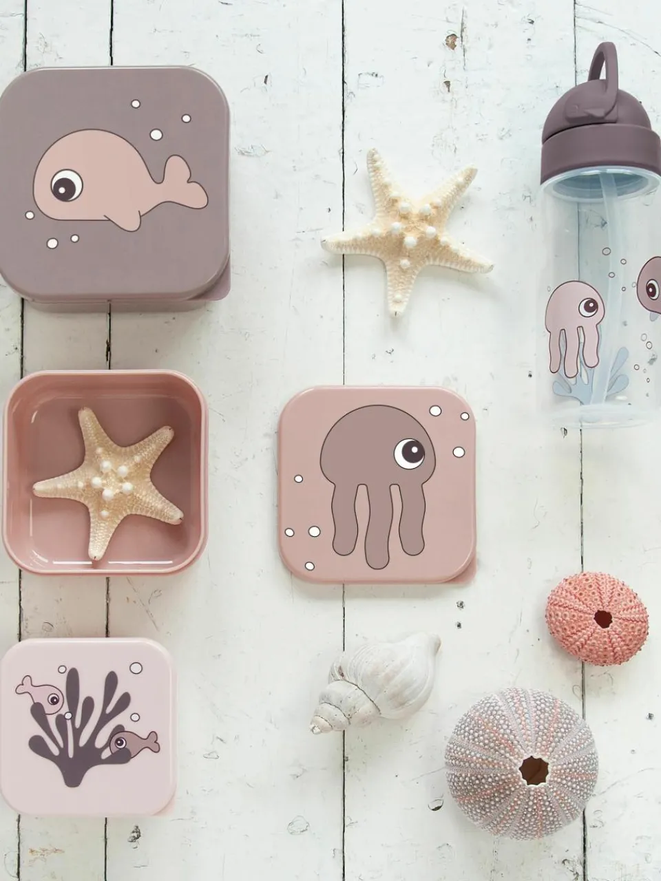 Kinderlunchbox Sea Friends, set van 3^Done by Deer Discount