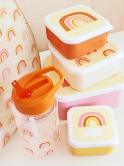 Kinderlunchboxen Rainbows, set van 4^A Little Lovely Company Online