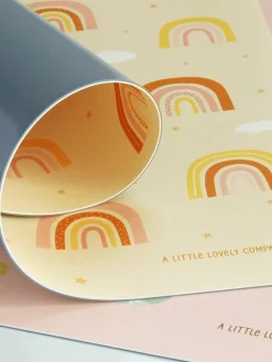 Kinderplacemat Rainbows^A Little Lovely Company Best