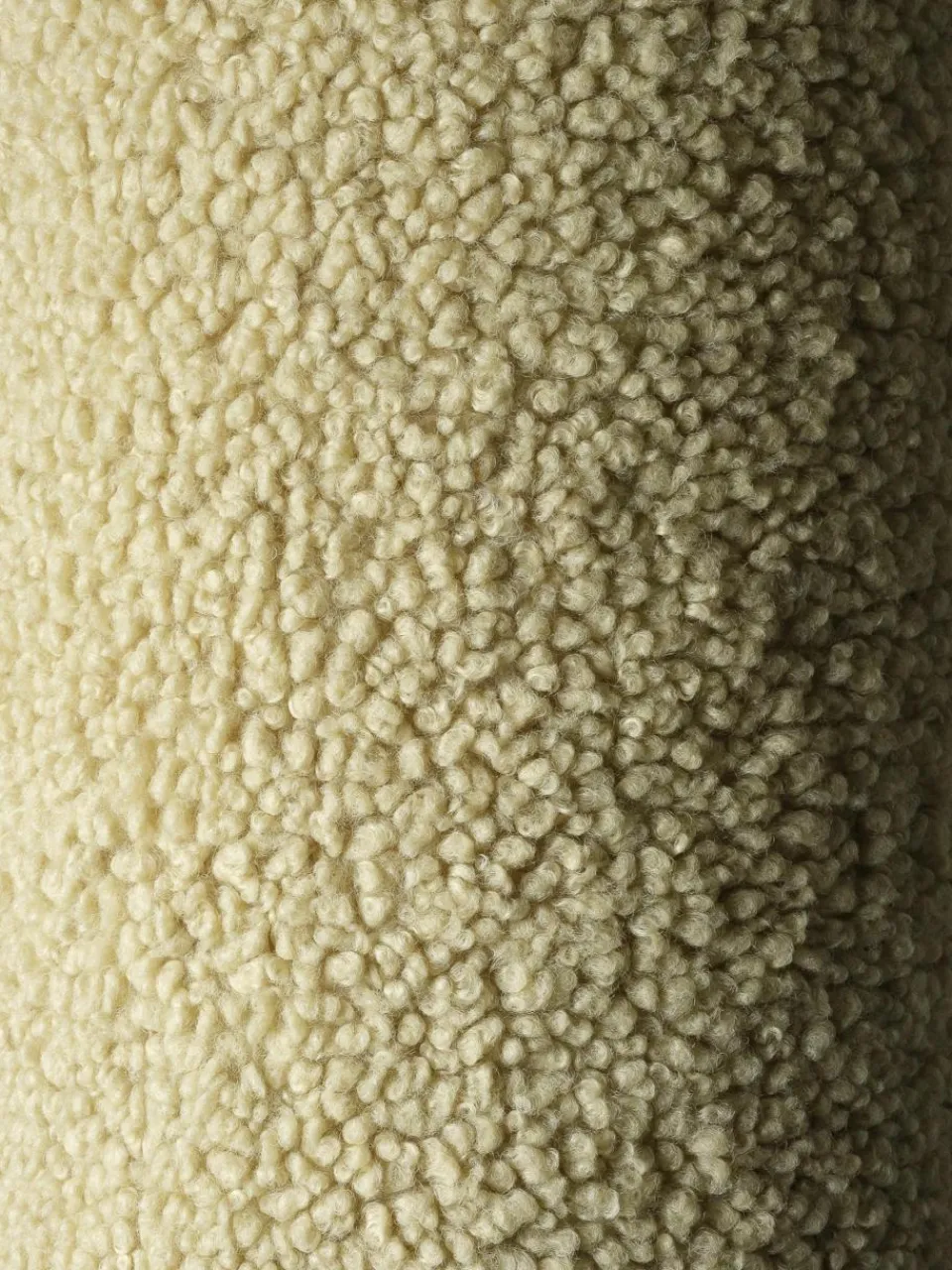 Kinderpoef Sugar uit teddy, Ø 40 cm^Wigiwama Fashion