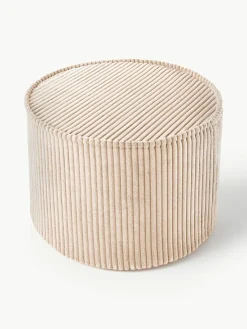 Kinderpoef Sugar van corduroy, Ø 40 cm^Wigiwama Outlet
