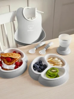 Kinderservies Bliss met slabbetje, 8-delig^Westwing Online