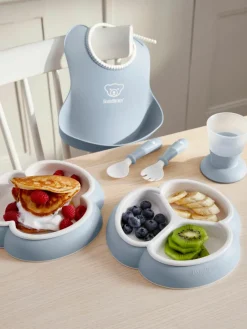 Kinderservies Bliss met slabbetje, 8-delig^Westwing Online
