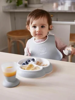 Kinderservies Bliss met slabbetje, 4-delig^Westwing Best