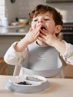 Kinderservies Bliss met slabbetje, 4-delig^Westwing Best