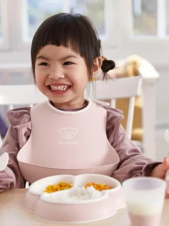 Kinderservies Bliss met slabbetje, 4-delig^Westwing New