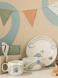 Kinderserviesset Walk like an Elephant van porselein, 1 persoon (3-delig)^Villeroy & Boch New