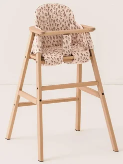 Kinderstoel zitkussen Growing Green van biologisch katoen^Nobodinoz Fashion