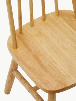 Kinderstoelen Tressia van rubberhout, 2 stuks^Westwing Best
