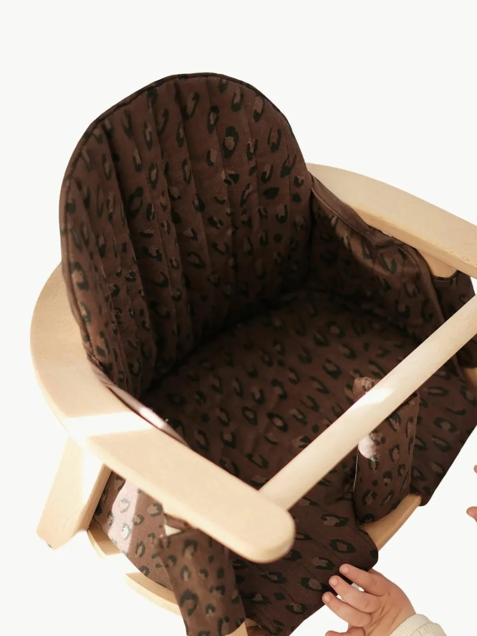 Kinderstoelhoes Growing Green van biologisch katoen^Nobodinoz New