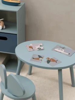 Kindertafel Mouse met kinderstoel, set van 2^Nofred Online