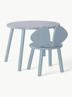 Kindertafel Mouse met kinderstoel, set van 2^Nofred Clearance