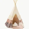 Kindertipi ruches met ruches en mat^Westwing New