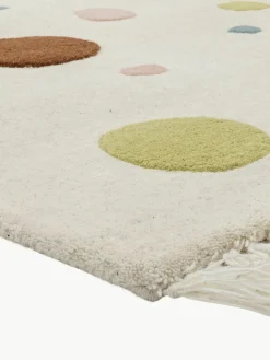 Kindervloerkleed Clennie gemaakt van wol^Bloomingville Mini Hot