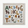 Kindervloerkleed Memmo met meerkleurige alfabetprint^Bloomingville Mini Outlet