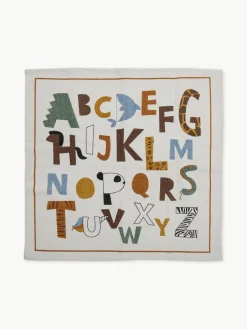 Kindervloerkleed Memmo met meerkleurige alfabetprint^Bloomingville Mini Outlet