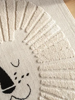 Kindervloerkleed Momo met kwastjes en hoog-laag effect^Benuta Outlet