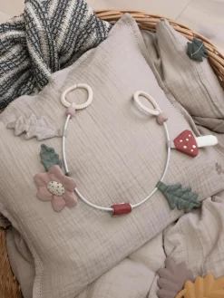 Kinderwagenketting Fanto van biokatoen^Sebra Hot