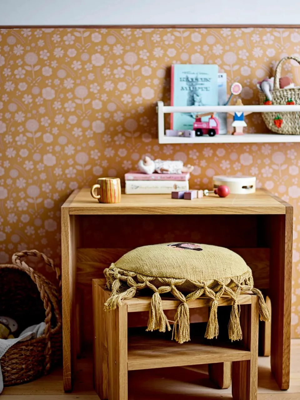 Kinderwandplank Mingus gemaakt van paulowniahout^Bloomingville Mini Discount