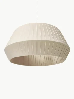 Klassieke hanglamp Dicte van geplooide stof^Westwing Discount