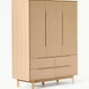 Kledingkast Cassy, 3 deuren^Westwing Collection Online