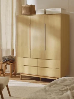 Kledingkast Cassy, 3 deuren^Westwing Collection Online